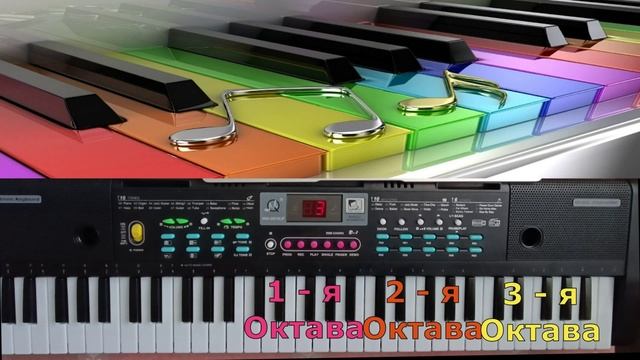 Что Такое Октава? _Октавы на синтезаторе смотреть онлайн