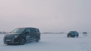 Испытания китайских автомобилей на полигоне СВФУ 19.01.2026 г.