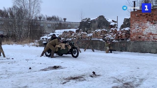 В Калининградской области показали штурм пункта обороны немцев смотреть онлайн