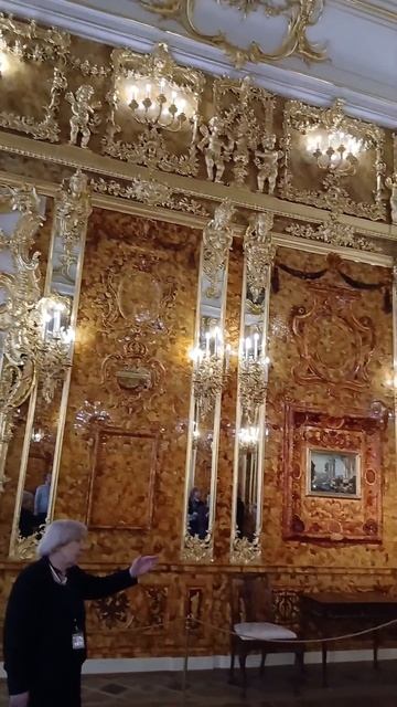 Янтарная комната Екатерининского дворца. смотреть онлайн