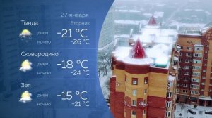 Прогноз погоды на 27.01.2026