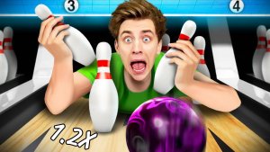 24 Часа в БОУЛИНГЕ ! (ускоренная версия 1.2х)