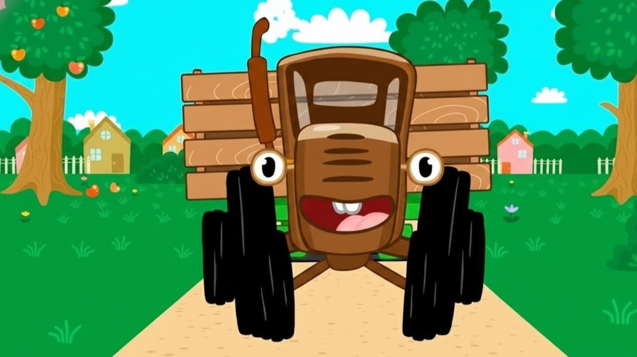 ПЕРВЫЕ ЗНАНИЯ, СПОКОЙНЫЙ ПРОСМОТР И РАДОСТЬ | СИНИЙ ТРАКТОР | МАША И МЕДВЕДЬ смотреть онлайн