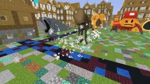 БАЗА ВЫЖИВАНИЯ МОНСТРОВ  против ЗОМБИ СКИБИДИ и ТИТАНА В МАЙНКРАФТЕ