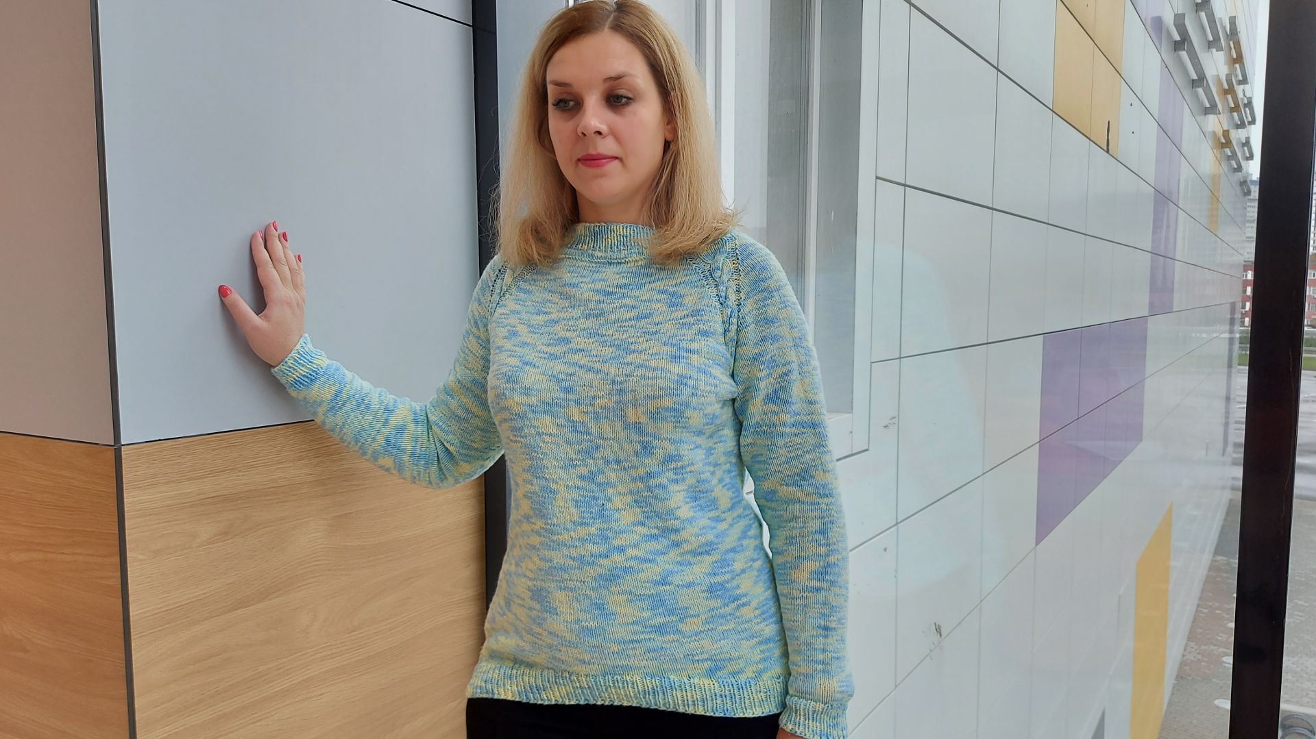 Пуловер спицами НЕЖНОСТЬ (рукав, подрез, перед, спинка) смотреть онлайн