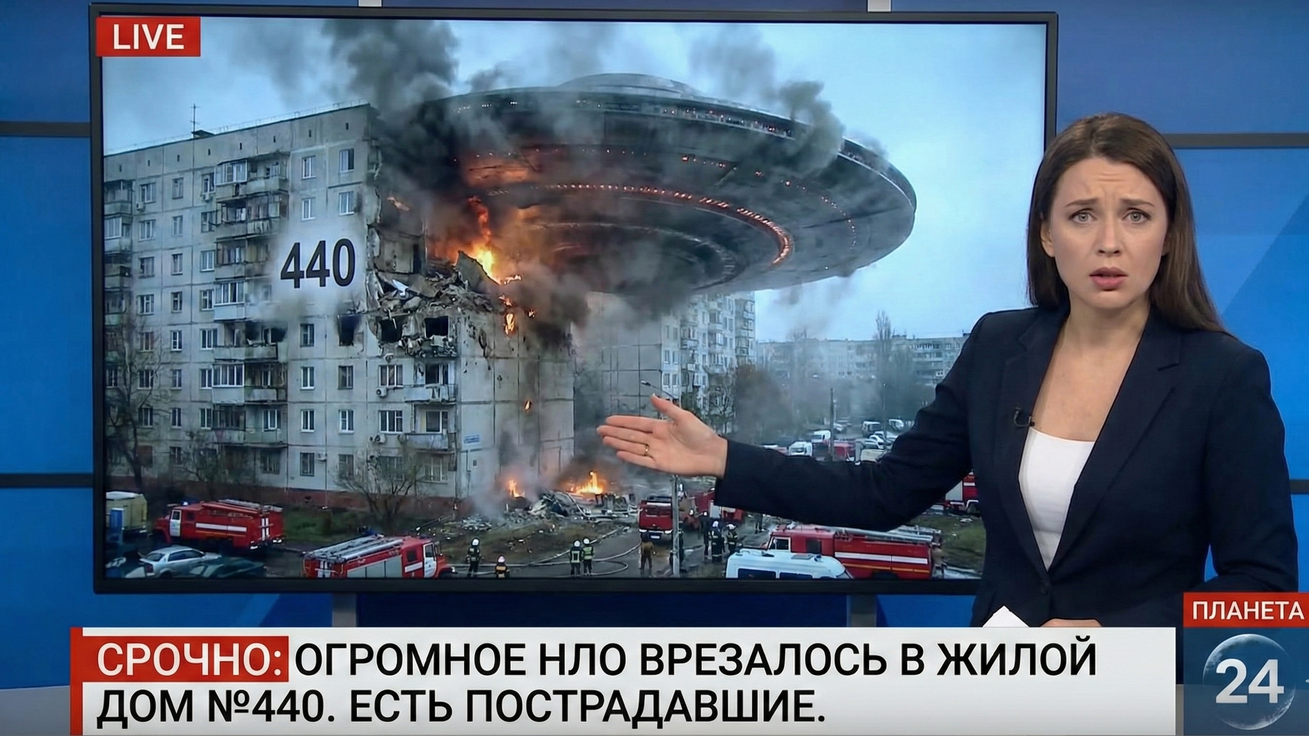 Приморский нло врезался квартиру . смотреть онлайн