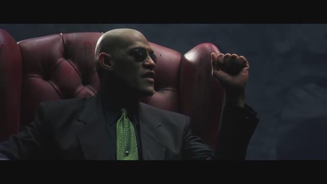 Морфиус показывает Нео реальный мир.Матрица смотреть онлайн