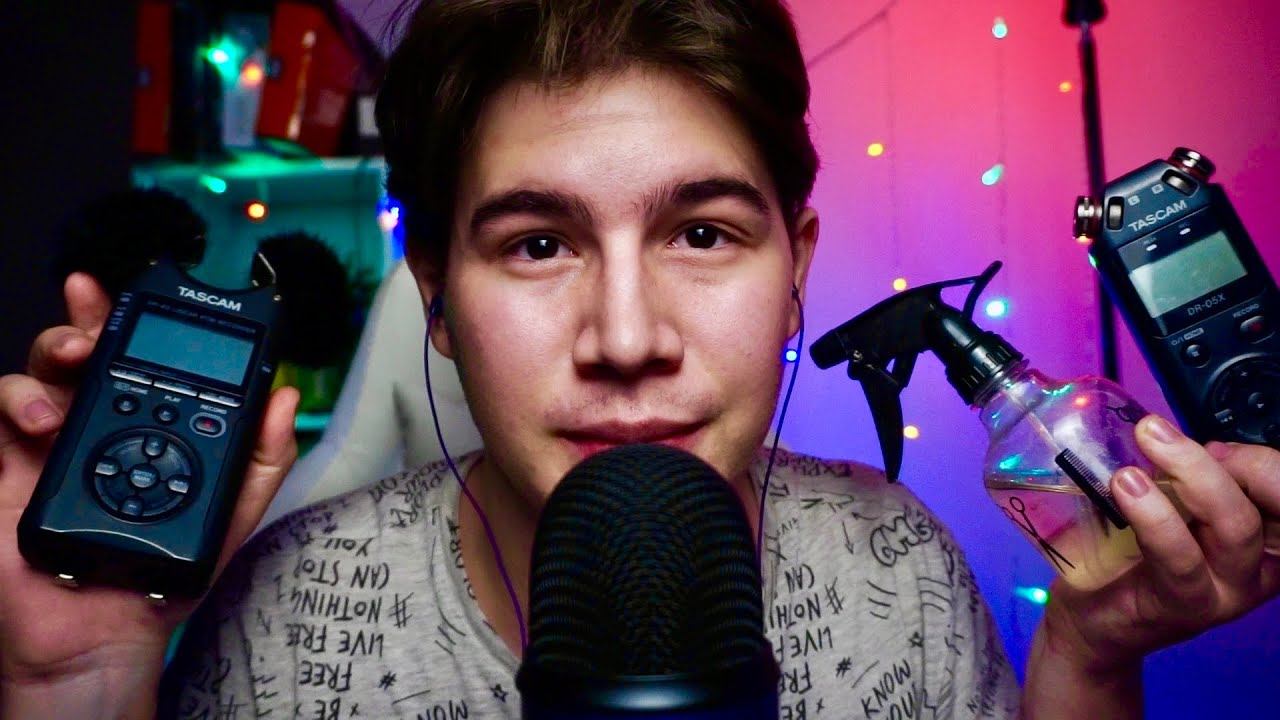 АСМР ТЫ ПОД ЗОНТОМ ☔️ ДОЖДИК смотреть онлайн