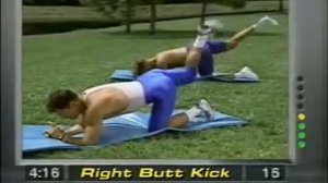 Тренируем ягодицы 8 минут в день (воркаут / workout)