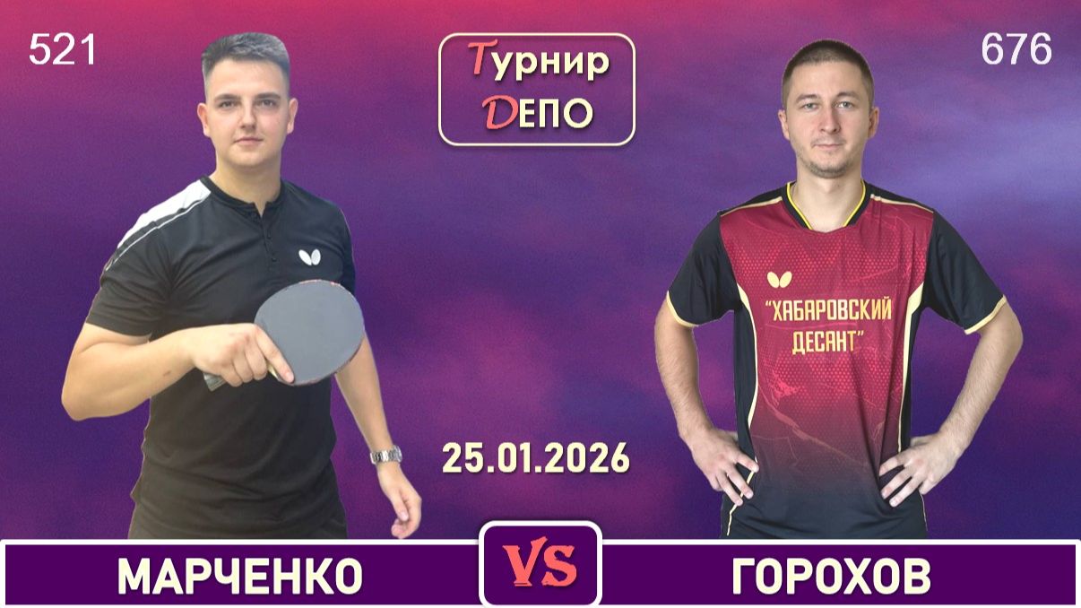 Марченко - Горохов (25.01.2026) смотреть онлайн