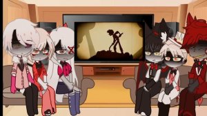 Риакцыя Отель Хазбин на Шип Люстры ^^