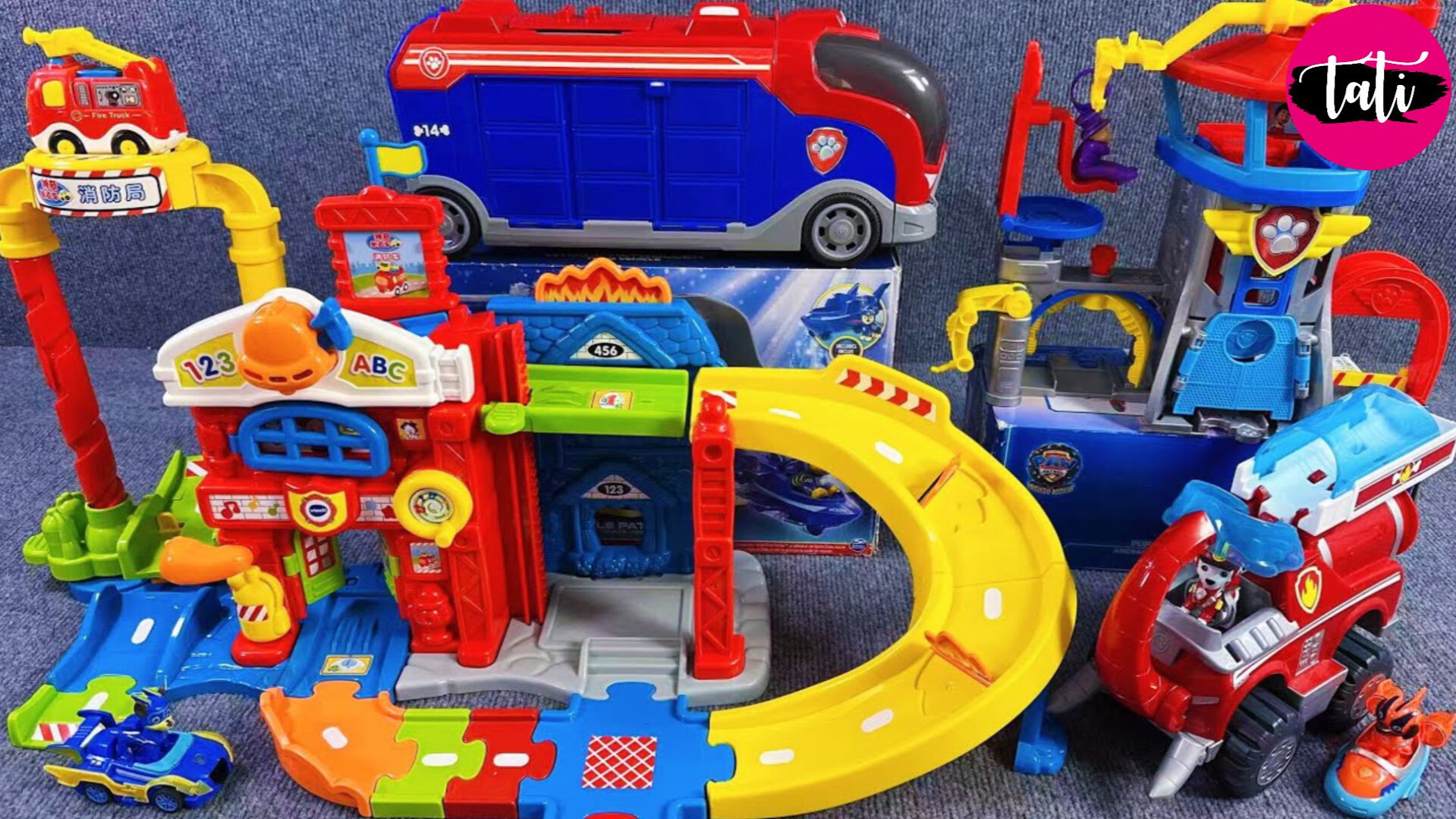 Играем в игрушки из мультика щенячий патруль. Мультфильм для детей смотреть онлайн