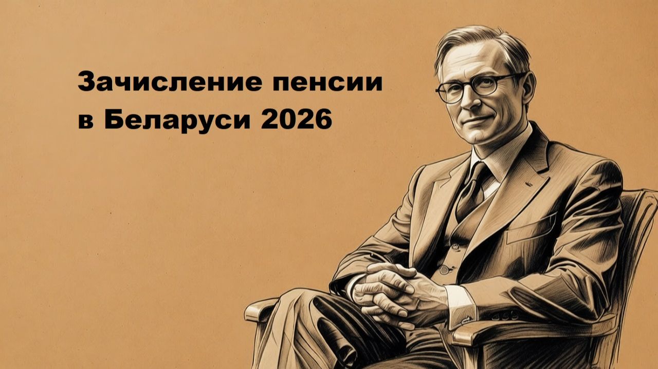 Зачисление пенсии в Беларуси 2026 смотреть онлайн