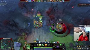 Dota 2! Necrophos! Мощно поднимаю ММР! ⭐ Подпишись! ⭐ Фрик на дровке!