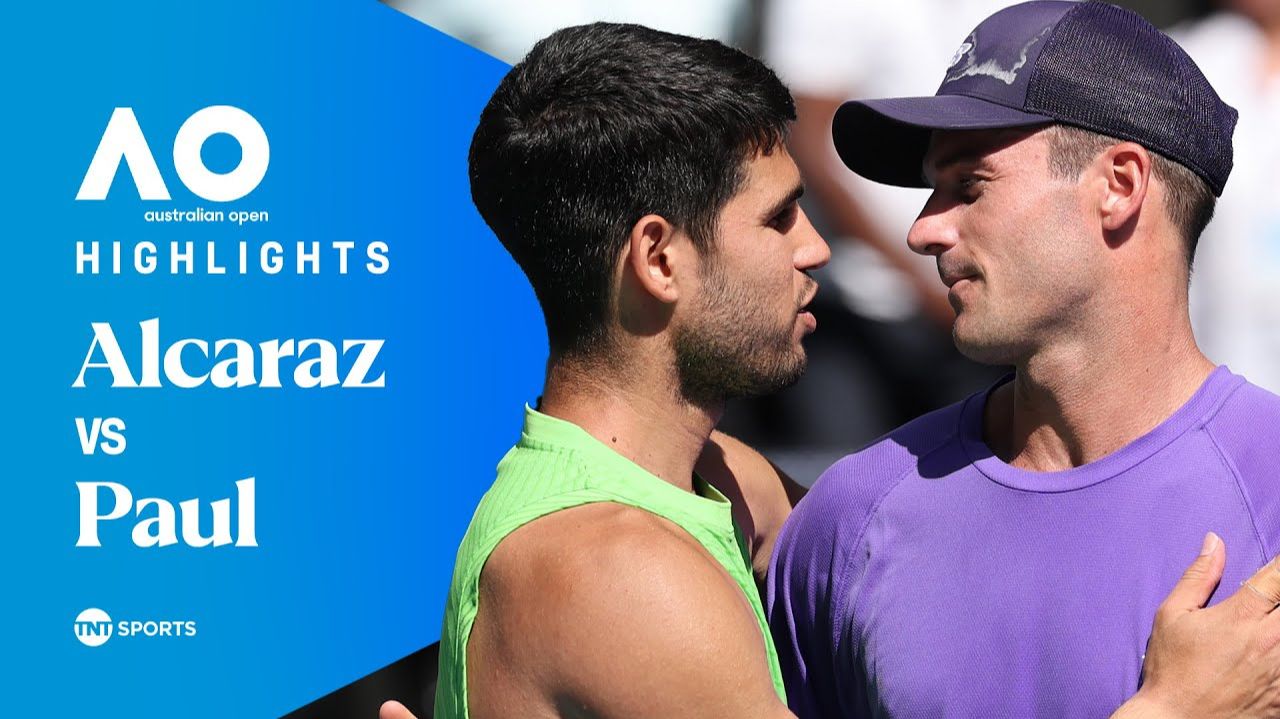 25.01.2026 | ОБЗОР ИГРЫ | Карлос Алькарас - Томми Пол | 4-й круг | AO 2026 | Highlights смотреть онлайн