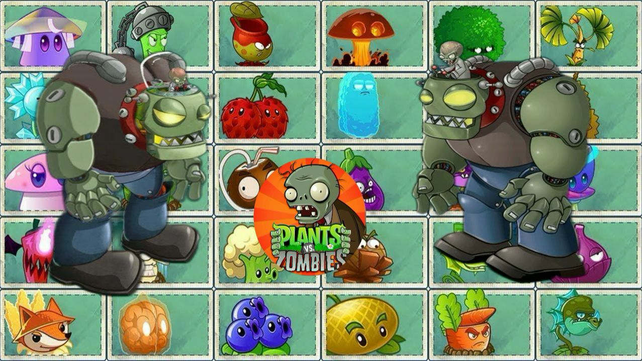 Зомби против растений! Plants vs Zombies ПвЗ PvZ Растения против Зомби смотреть онлайн