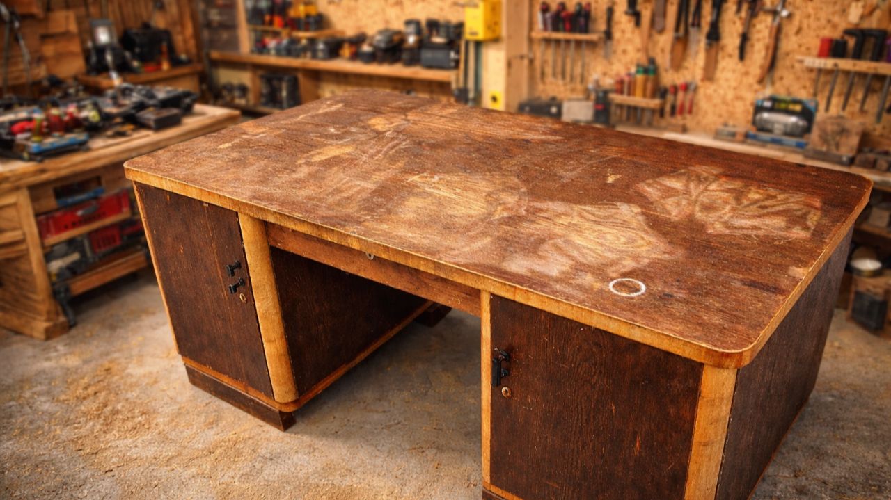 Реставрация Письменного Стола 1940-х смотреть онлайн