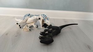 индораптор против индоминуса Рекса