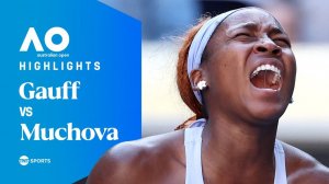 25.01.2026 | ОБЗОР ИГРЫ | Кори Гауфф - Каролина Мухова | 4-й круг | AO 2026 | Highlights