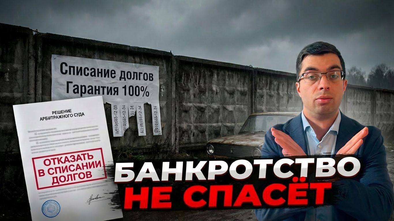 10 Ошибок Банкрота, из-за которых ОТКАЖУТ в списании долгов смотреть онлайн