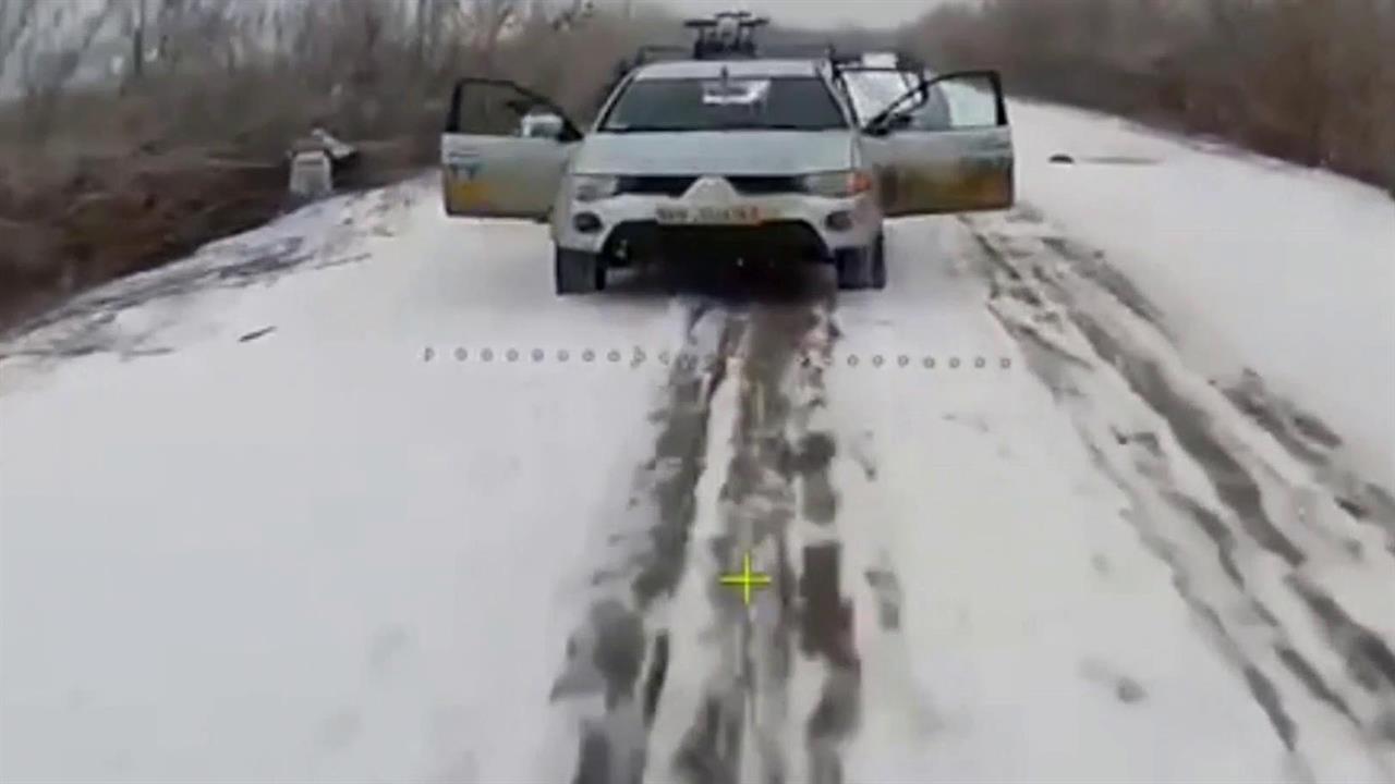 В окрестностях Купянска охоту на технику боевиков ведут войска беспилотных систем. смотреть онлайн