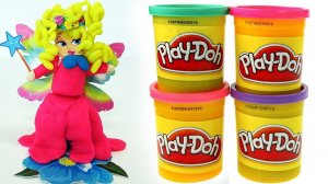 Пластилин Плей До для детей Play-Doh. Лепим ФЕЮ из пластилина плей до Play-Doh. Видео для детей