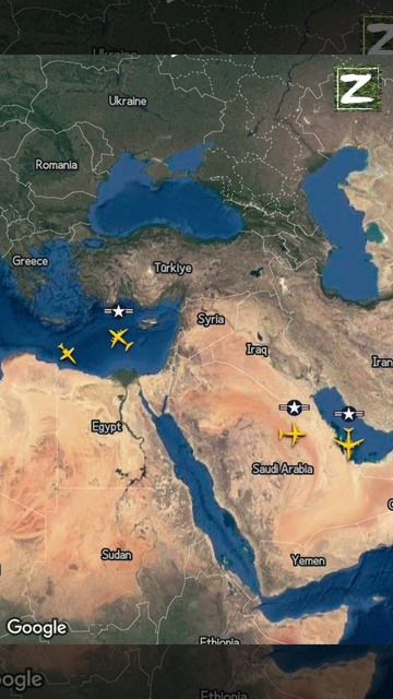 Активность авиации США и НАТО на Ближнем Востоке смотреть онлайн