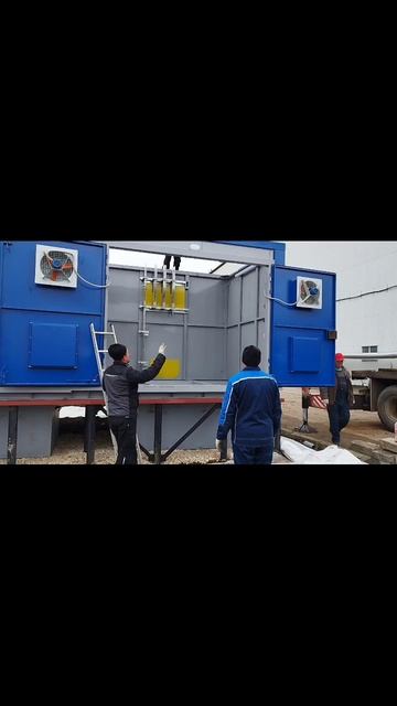 установка силового трансформатора смотреть онлайн