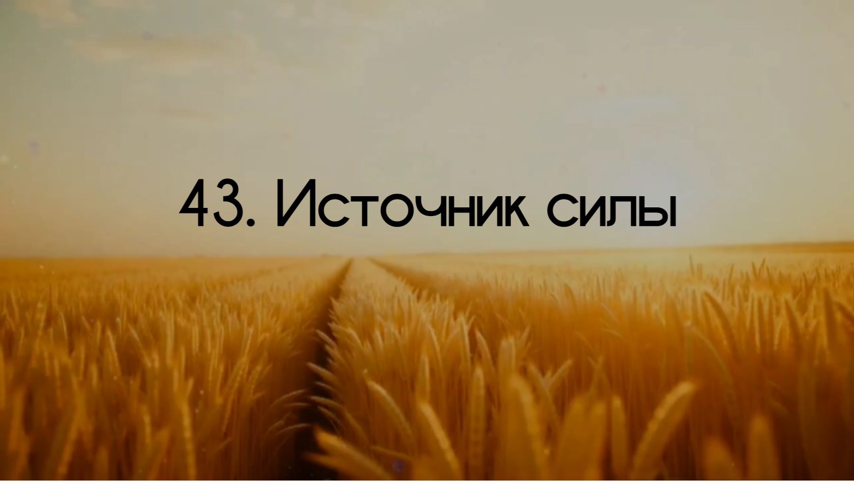43. Источник силы