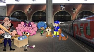 Сеня, Дифи и его друзья: Азбука Транспортных безопасности - Перевозки на железнодорожном транспорте