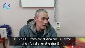 Dimitrov - Les soldats ukrainiens tiraient sur les civils et détruisaient les magasins