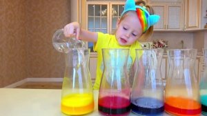 Делаем цветную пену и запоминаем цвета под английскую