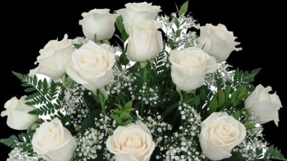 Букет из белых роз. смотреть онлайн