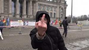 Rüdiger Hoffmann vs. NATO- Agent- Provokateure! Berlin 17.01.2026