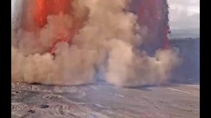 Вулкан Килауэа снова начал извергаться на Гавайских островах