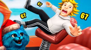 🚕 СУМАСШЕДШЕЕ ТАКСИ для 67 в Taxi Driver for Six Seven VR КОТЁНОК ЛАЙК