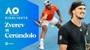 25.01.2026 | ОБЗОР ИГРЫ | Александр Зверев - Франсиско Серундоло | 4-й круг | AO 2026 | Highlights