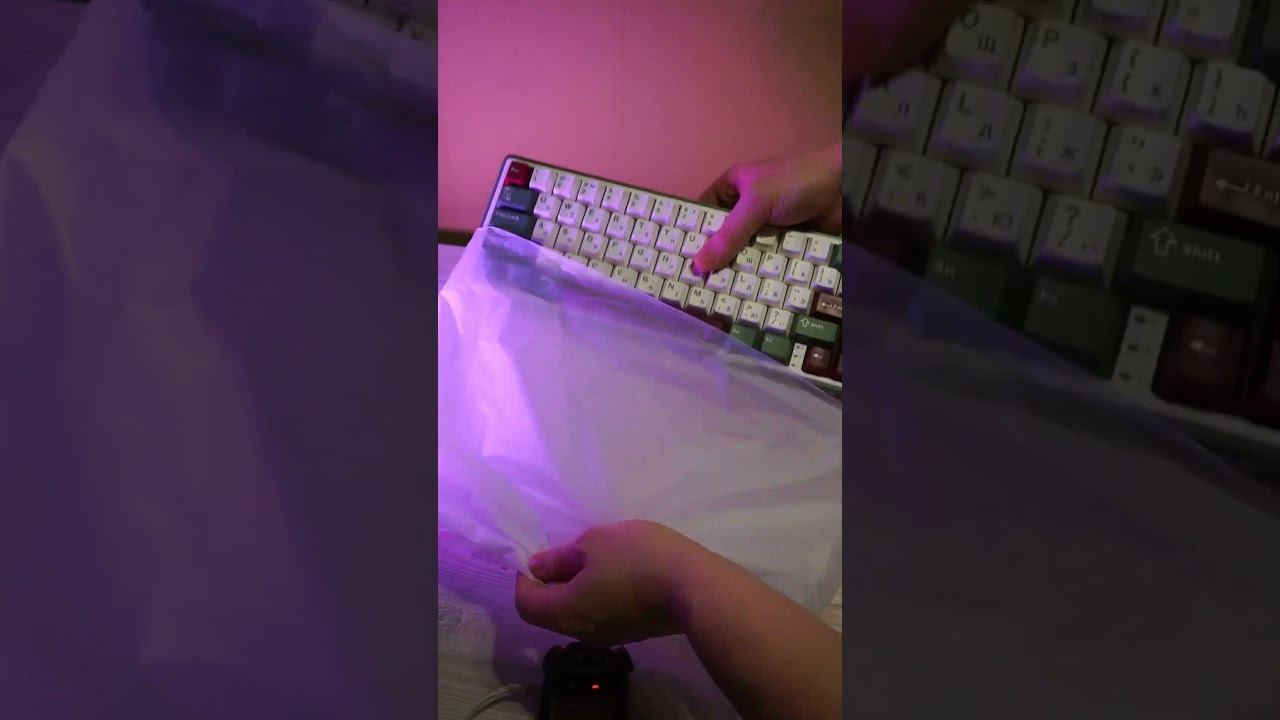 АСМР КЛАВИАТУРА RK Royal Kludge R65 #асмр #asmr смотреть онлайн