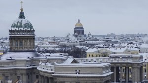 Прекрасные виды на Петербург с высоты ❄️