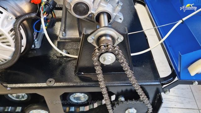 Мотобуксировщик "Мужик" КР-500/1700 смотреть онлайн