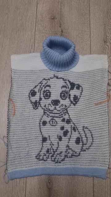 Детский свитер ДФЖ со щенком смотреть онлайн