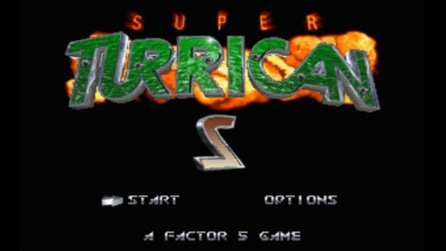 Super Nintendo (Snes) 16-bit Super Turrican 2 Stage 2-6 Прохождение смотреть онлайн