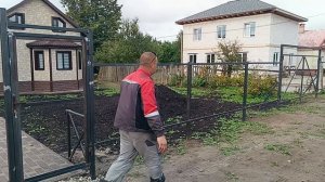 Ворота откатные с верхней направляющей