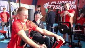 Адаптивный спортзал "Новая высота" открыли в Белгородской области.