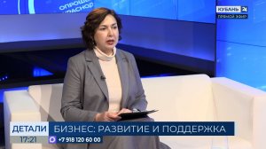 Елена Пистунова: меры поддержки бизнес на Кубани получает бесплатно