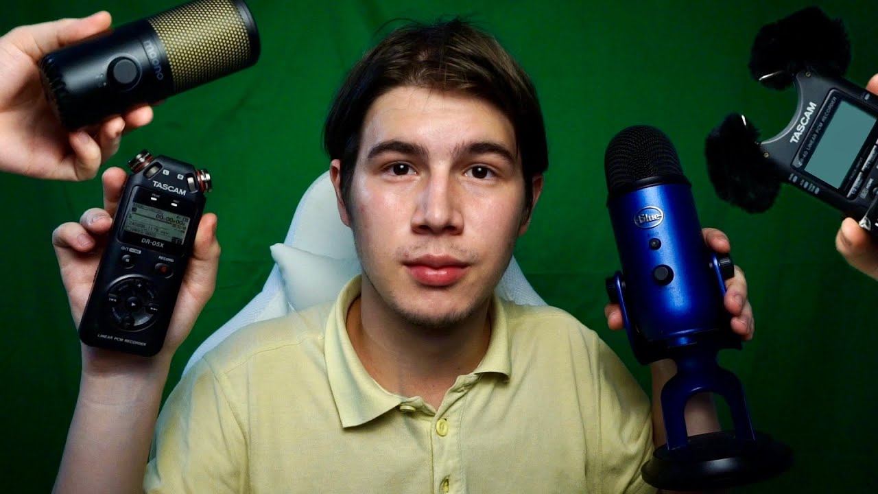 АСМР СО ВСЕМИ МОИМИ МИКРОФОНАМИ смотреть онлайн