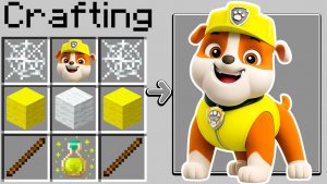 КАК СКРАФТИТЬ КРЕПЫША ЩЕНЯЧИЙ ПАТРУЛЬ В МАЙНКРАФТ? СЕКРЕТНЫЙ КРАФТ!