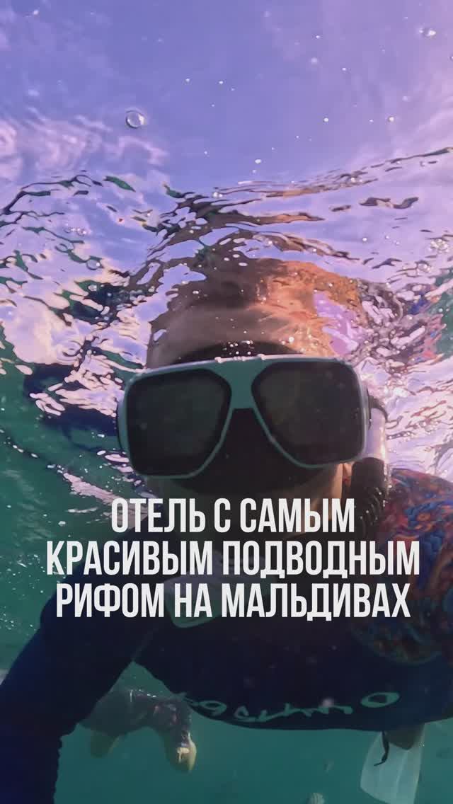 🇲🇻ОТЕЛЬ С САМЫМ КРАСИВЫМ РИФОМ НА МАЛЬДИВАХ смотреть онлайн