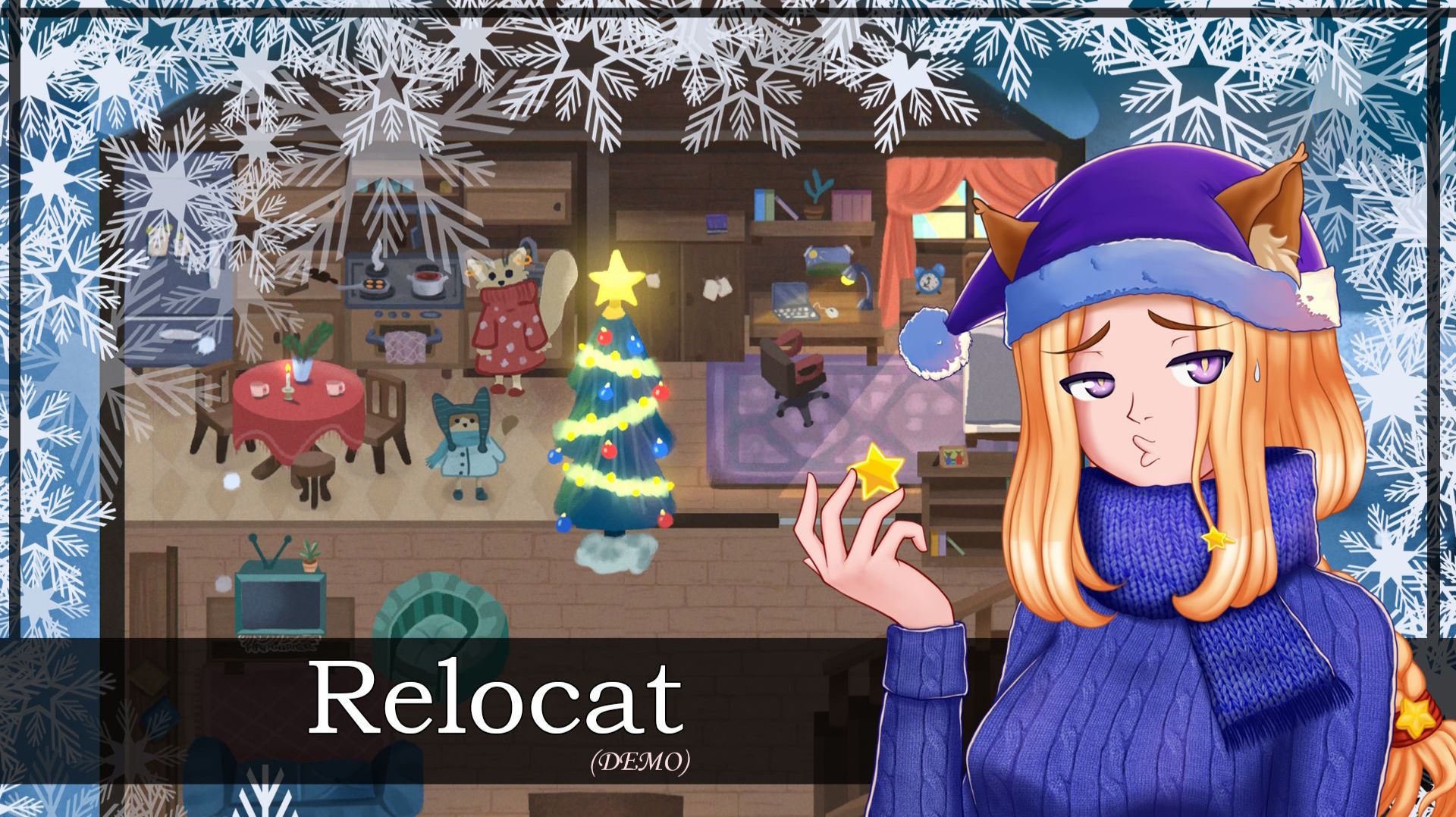 ❄️ Котик на подработке у Гуся Мороза ❄️ || Relocat (DEMO) смотреть онлайн