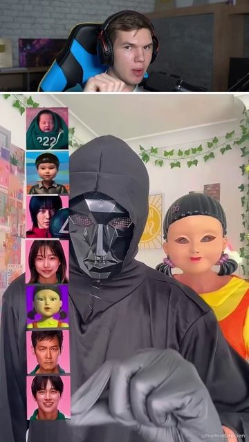 Узнай: Кто Ты Из Игры в Кальмара🧠🔍 #shorts #шортс #челлендж #прикол #мем #реакция #приколы #мемы смотреть онлайн